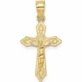 thumbnail image 1 of 10K Yellow Gold With Arrow Pointed Ends Crucifix Charm (24.7 X 12.75) Made In United States 10k8585, 1 of 5
