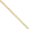 thumbnail image 1 of 10K Yellow Gold bracelet Fancy 7 in 5.75 mm HEART, 1 of 2