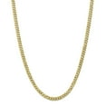 thumbnail image 1 of 10K Yellow Gold chain Curb 24 in 5.75 mm 5.75mm Flat Beveled, 1 of 5