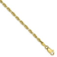 thumbnail image 1 of 10K Yellow Gold chain Rope Diamond-cut 7 in 2.8 mm, 1 of 4