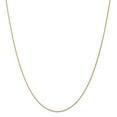 thumbnail image 1 of 10K Yellow Gold chain Spiga (Wheat) Flat 16 in 1 mm, 1 of 5