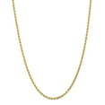 thumbnail image 1 of 10K Yellow Gold necklace Rope chain Diamond-cut 24 in 3.2 mm, 1 of 5