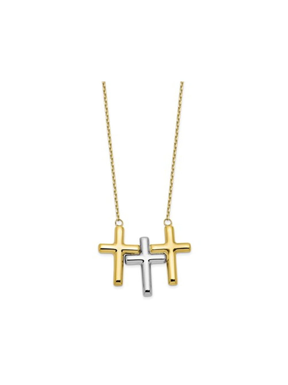 Unique Cross Diamond Necklace Silver | Handmade Pendant | Ebru Jewelry