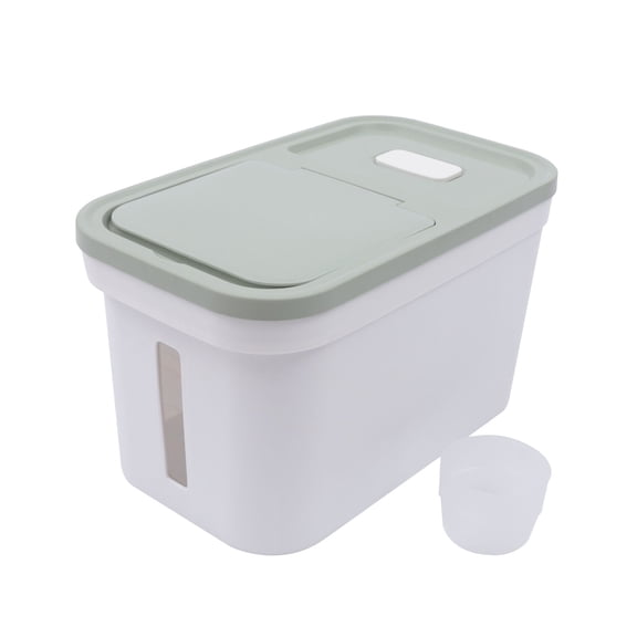 10KG PP Dry Food Storage Container,Large Kitchen Storage Container for Grains Beans Sugar Flour