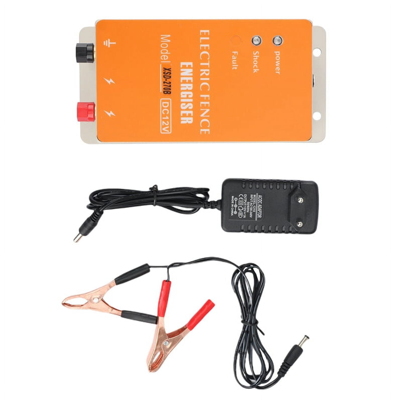 10KM Electric Fence Solar Charger Controller High Voltage Horse Cattle