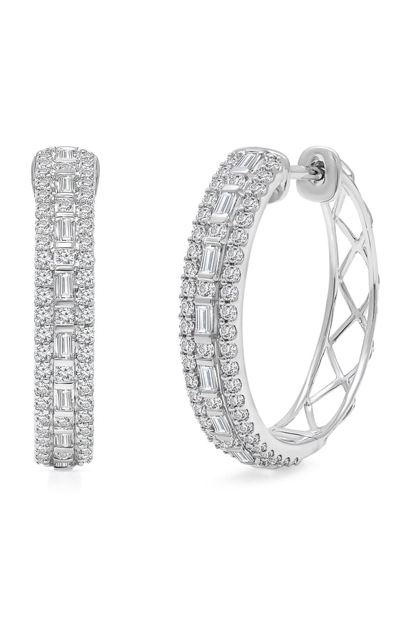 10KT 1CTW Lab Grown Diamond Diamond Earring
