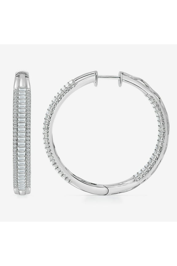 10KT 3cttw Lab Grown Diamond Diamond Earring