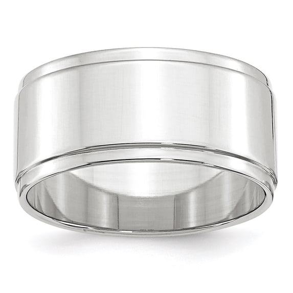 10KW 10mm Flat with Step Edge Band Size 4 - 14 1WFLE100