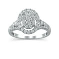 thumbnail image 1 of 10KW BFJ 1 CTTW Dia Limited Edition Bridal RingSZ-5.0, 1 of 1