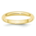thumbnail image 1 of 10KY 3mm Half Round Band Size 11 in 10k Yellow Gold, 1 of 3
