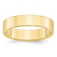 thumbnail image 1 of 10KY 5mm LTW Flat Band Size 5.5 in 10k Yellow Gold, 1 of 3