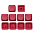 thumbnail image 1 of 10Keys PBTs Keycap Height 1U Not Engraving Blanks Covers Unique Character Button for Mechanical Keyboards, 1 of 19