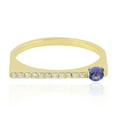 thumbnail image 1 of 10Kt Gold Designer Ring Tanzanite Gemstone Jewelry, 1 of 3