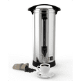 thumbnail image 1 of 10L/16L Commercial Coffee Maker, Double Wall Quick Brewing, Food Grade Stainless Steel Large Coffee Urn, Perfect for Church Meeting rooms Lounges Other Large Gatherings, Silver, 1 of 7