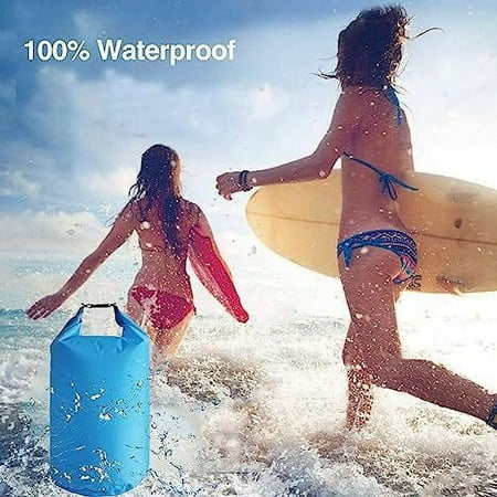 10L/20L/40L/70LWaterproof Dry Bag, Lightweight Canoe Bags Storage Bags,Dry Sacks Waterproof Bags for Kayaking Rafting Boating Hiking Camping Travel Fishing Sea Swimming Boating (pink, 10L)