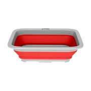 10L Collapsible Multiuse Wash Bin- Red