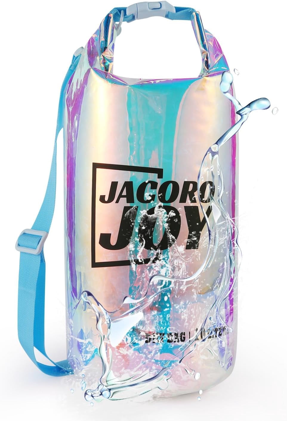 10L Dry Bag Iridescent TPU Waterproof Beach for Kayaking Boating Swimming Rafting
