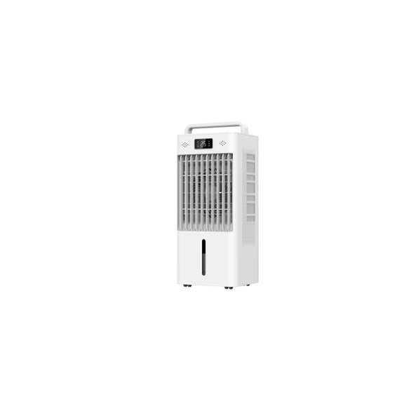 10L Portable Air Conditioners, Swamp Cooler Evaporative Air Cooler with Touch Key and Remote Control, 90°+90° Oscillation, LED Screen, Energy-Efficient 45w, US Standard 120v 60Hz
