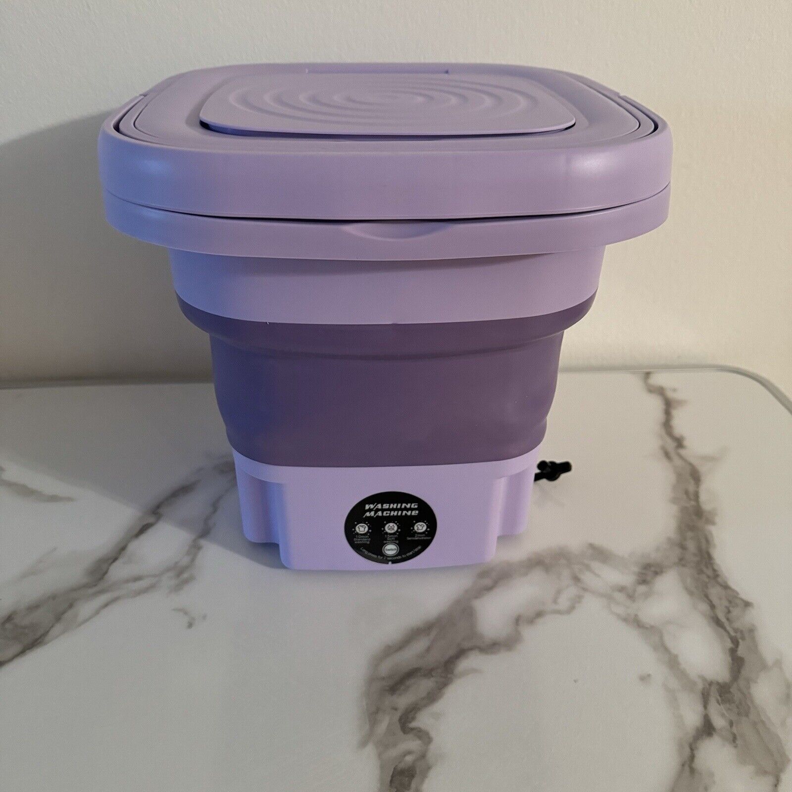 10L Portable Washing Machine Mini Washer Foldable and Washer Spin Dryer