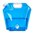 thumbnail image 1 of 10L Portable Water Bag with Faucet, Collapsible PVC Water Carrier for Camping & Outdoor Use, 1 of 8