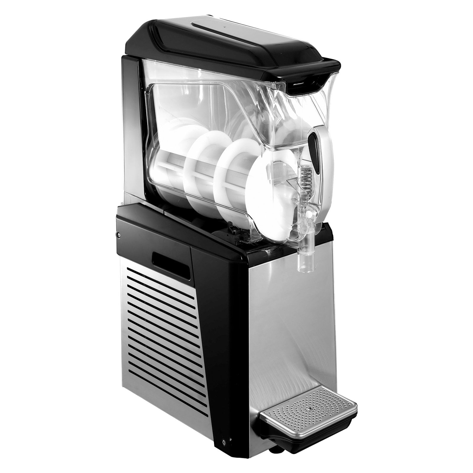 10L Slushy Machine, 110V, 600W, Automatic Clean, Day and Night Modes for Commercial Use