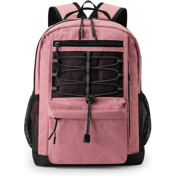 10L Small Size Casual Backpack Ages 3-9, Mini Waterproof Outdoor Sport Travel Hiking Camping Daypack (Light Yellow)