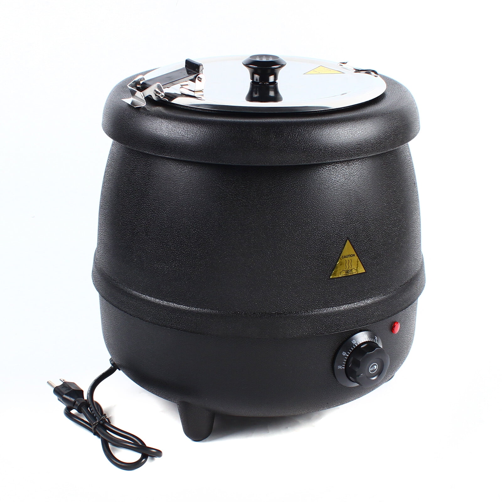 PEAKORA10L Stainless Steel Pot Electric Commercial Soup Kettle Jug Mulled Wine Warmer