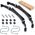 thumbnail image 1 of 10L0L 4-Leaf Heavy Duty Golf Cart Rear Leaf Spring Kit for Club Car DS 1014675 with Bushing Sleeves, 1 of 8
