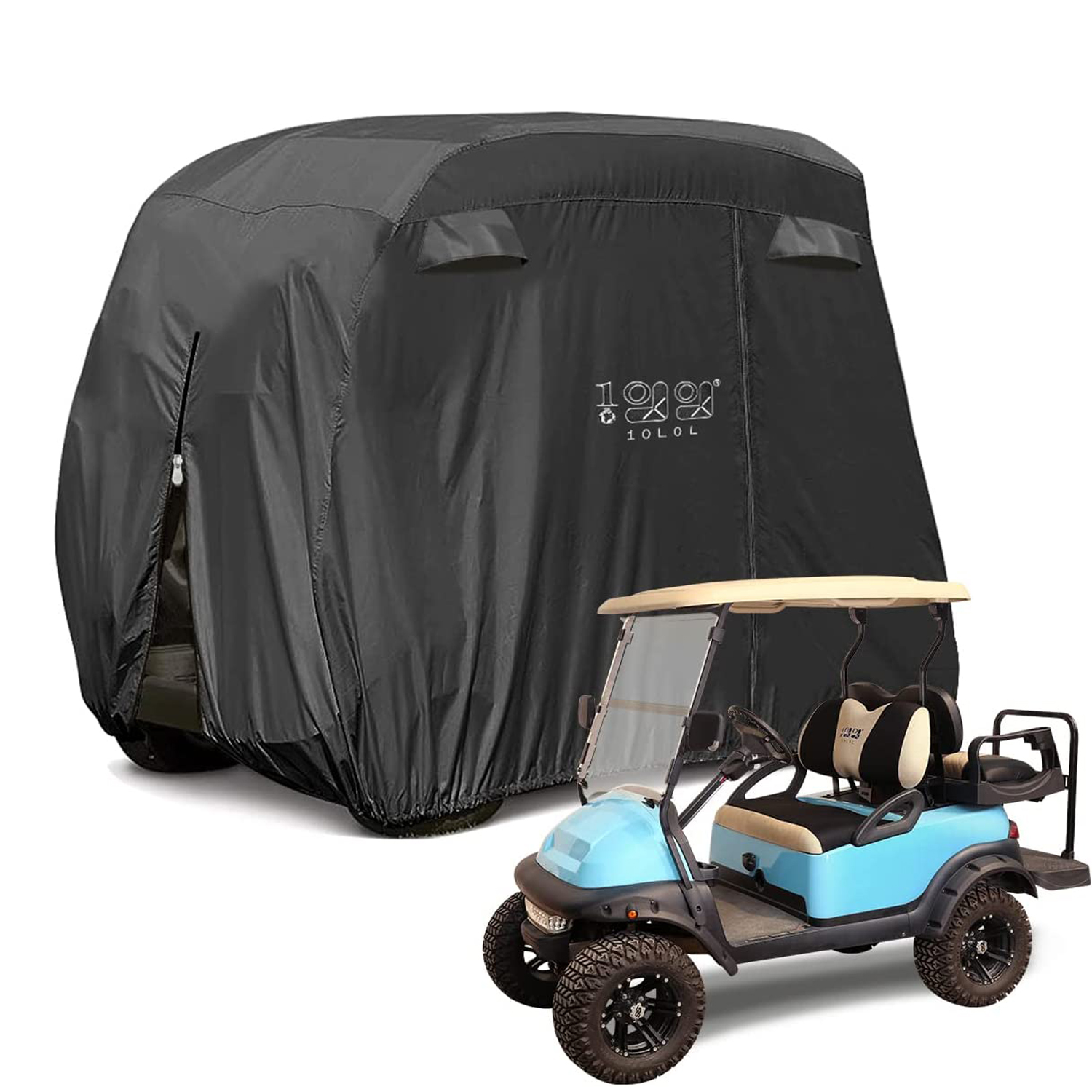 Greenline 2 Passenger Yamaha Drive Golf Cart Enclosure by Eevelle