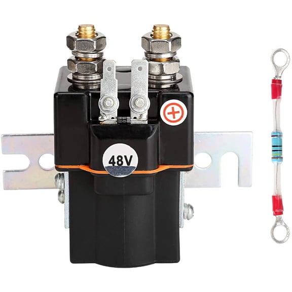 10L0L 48V Golf Cart Solenoid for Club Car DS 1995-up, Club Car Precedent 2000-up, OEM# 101908701 1014947