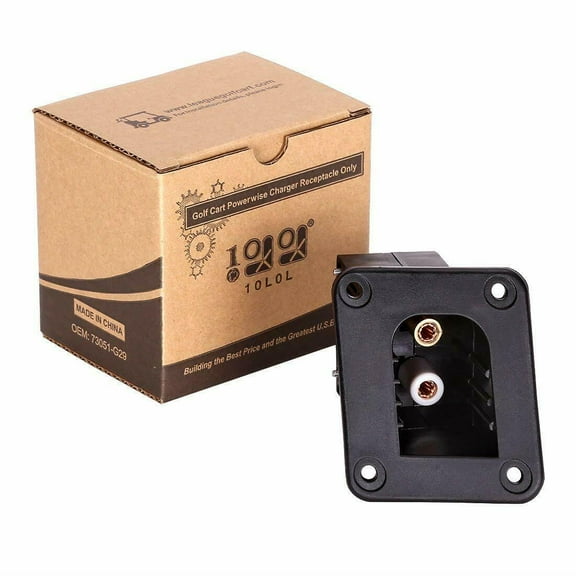 10L0L Golf Cart 36V Powerwise Charger Receptacle Fit EZGO Medalist & TXT DCS/PDS 73063-G01