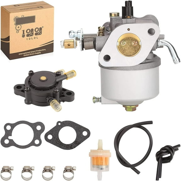 10L0L Golf Cart Carburetor Fuel Pump Kit for EZGO TXT 1991-up 4-Cycle with 295cc Engines 72840-G01 26645-G01 26726-G01 26727-G01 72558-G02 603901 17553