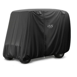 Lapalife Waterproof Golf Cart Cover Universal Fits for Most Brand 2 4 6 Passenger Golf Cart 600D Sunproof Dustproof Club Car Cover Golf Cart Seat