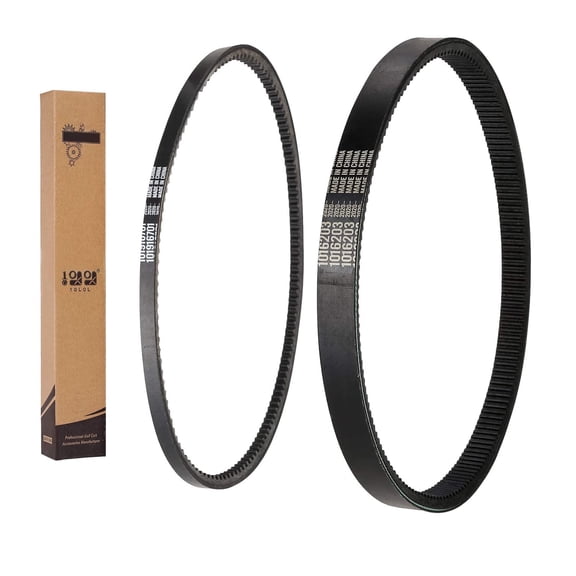 10L0L Golf Cart Drive Belt & Starter Generator Belt Fit Club Car DS 1991-up Precedent 2004-up 1016203 101916701