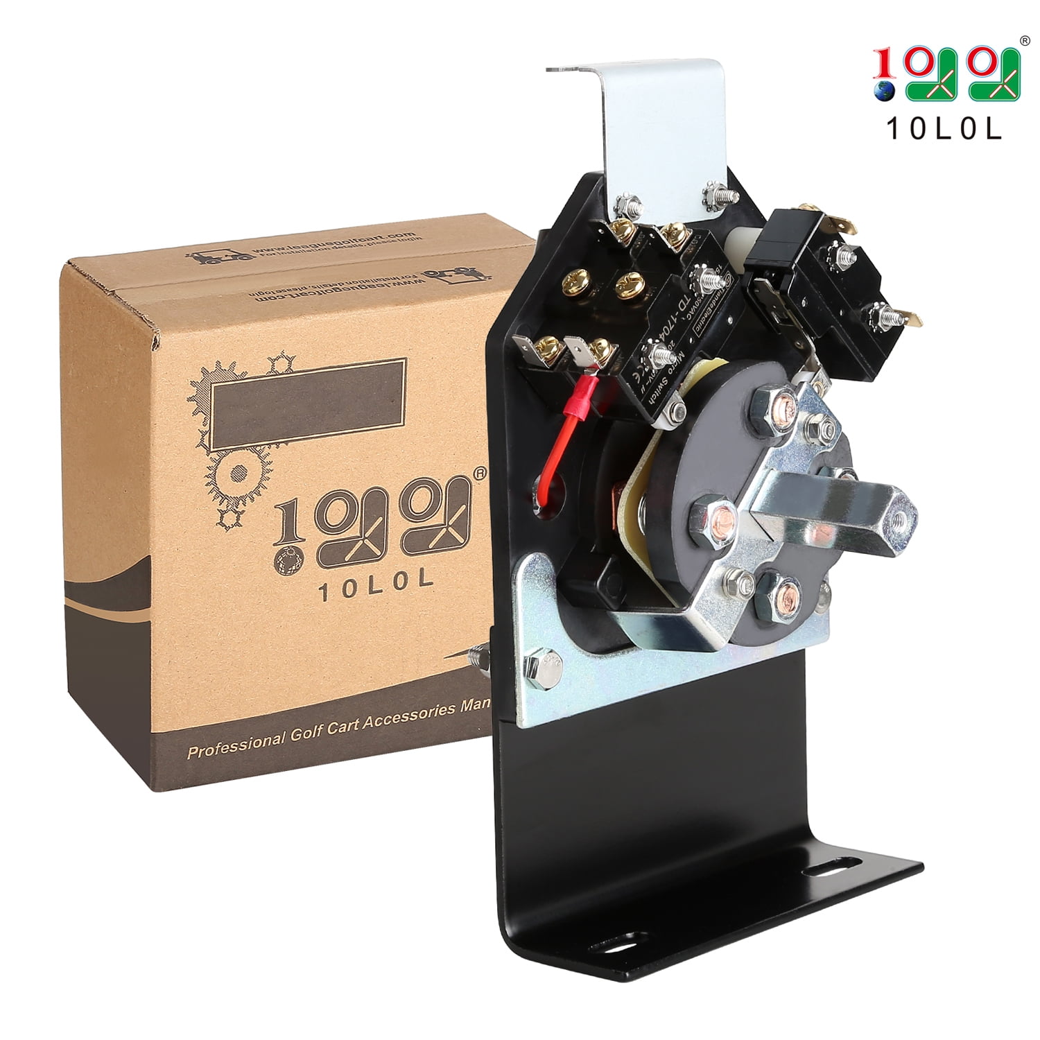10L0L Golf Cart Forward Reverse Switch Assembly Fit EZGO Marathon 1989-1994.5, 25396-G2