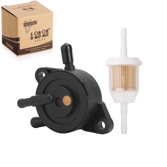 10L0L Golf Cart Fuel Pump Fuel Filter for Yamaha G16 G17 G18 G19 G20 G22 G29 1996-up 4 Cycle