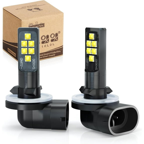 10L0L Golf Cart Headlight Bulb for EZGO 1994-up, Club Car DS 1999-up and Club Car Precedent 2004-up, 12V Head Light Bulb Golf Cart Accessories, Pack of 2