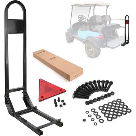 10L0L Golf Cart Rear Seat Safety Grab Bar for Club Car, EZGO, Yamaha Parts Accessories