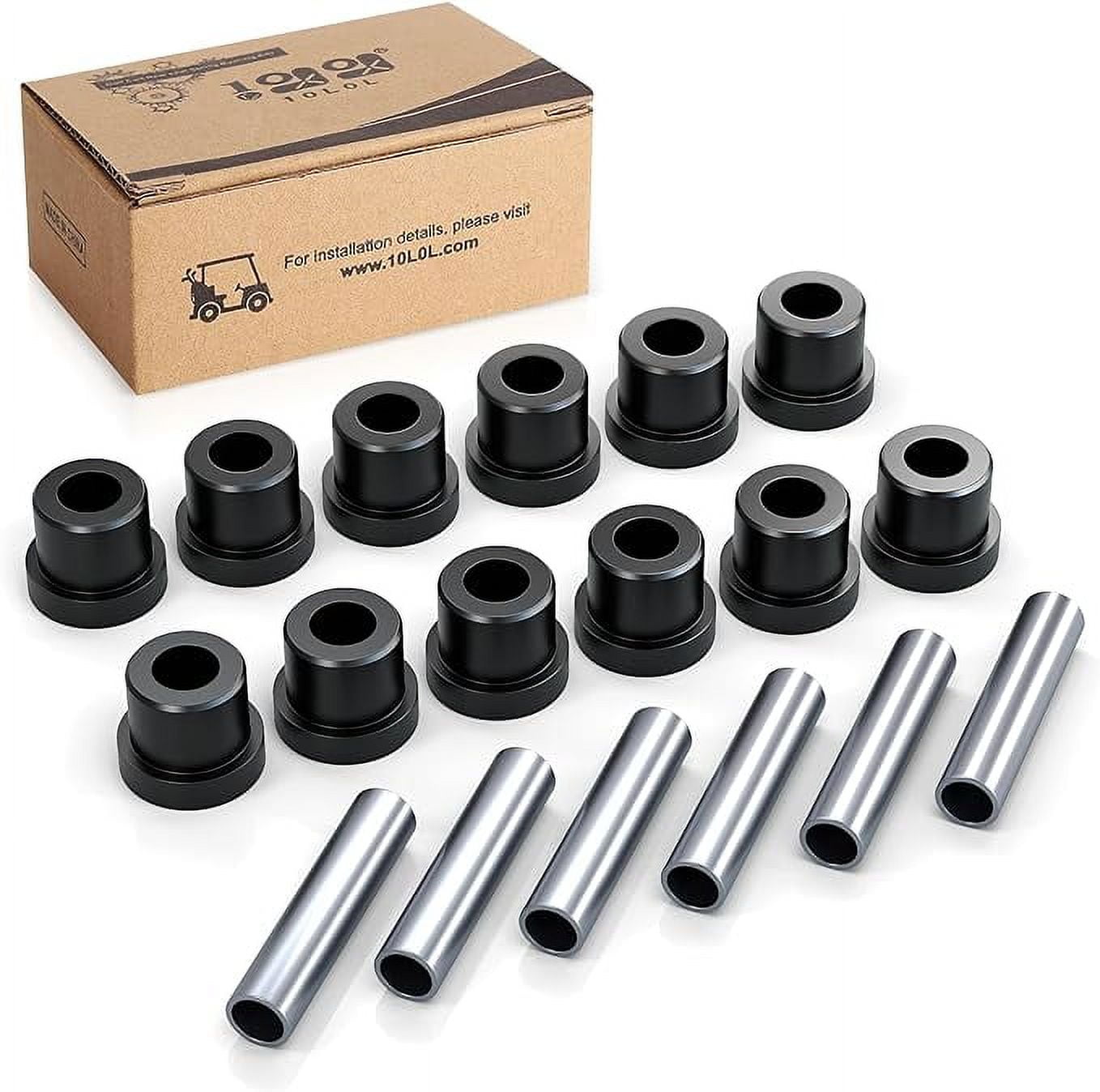 10L0L Golf Cart Rear Spring Bushing Kit for EZGO TXT & Medalist 1994up