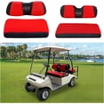 thumbnail image 1 of 10L0L Golf Cart Seat Covers Set Front Rear for EZGO TXT RXV Club Car DS 4 Passenger ,S amd XS size, 1 of 8