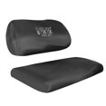 10L0L Golf Cart Seat Dust Cover for Yamaha EZGO Club Car front or Rear Seat, Black