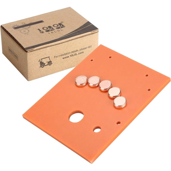 10L0L Golf Cart Speed Switch Board for 1968-1981 EZGO Marathon X-440 X-444 Electric, Replaces OEM# 14898-G1 11873-G1 300650