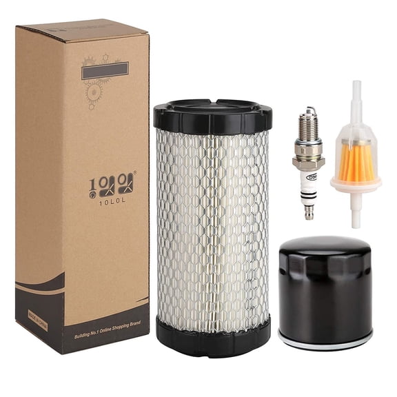 10L0L Golf Cart Tune Up Kit Fit EZGO RXV 2008-up 4 Cycle with Air Oil Fuel Filter Spark Plug 28463G01 72084G01 607454