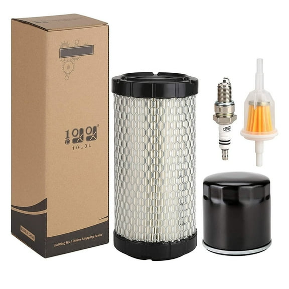 10L0L Golf Cart Tune Up Kit Fit EZGO RXV 2008-up 4 Cycle with Air Oil Fuel Filter Spark Plug 28463G01 72084G01 607454