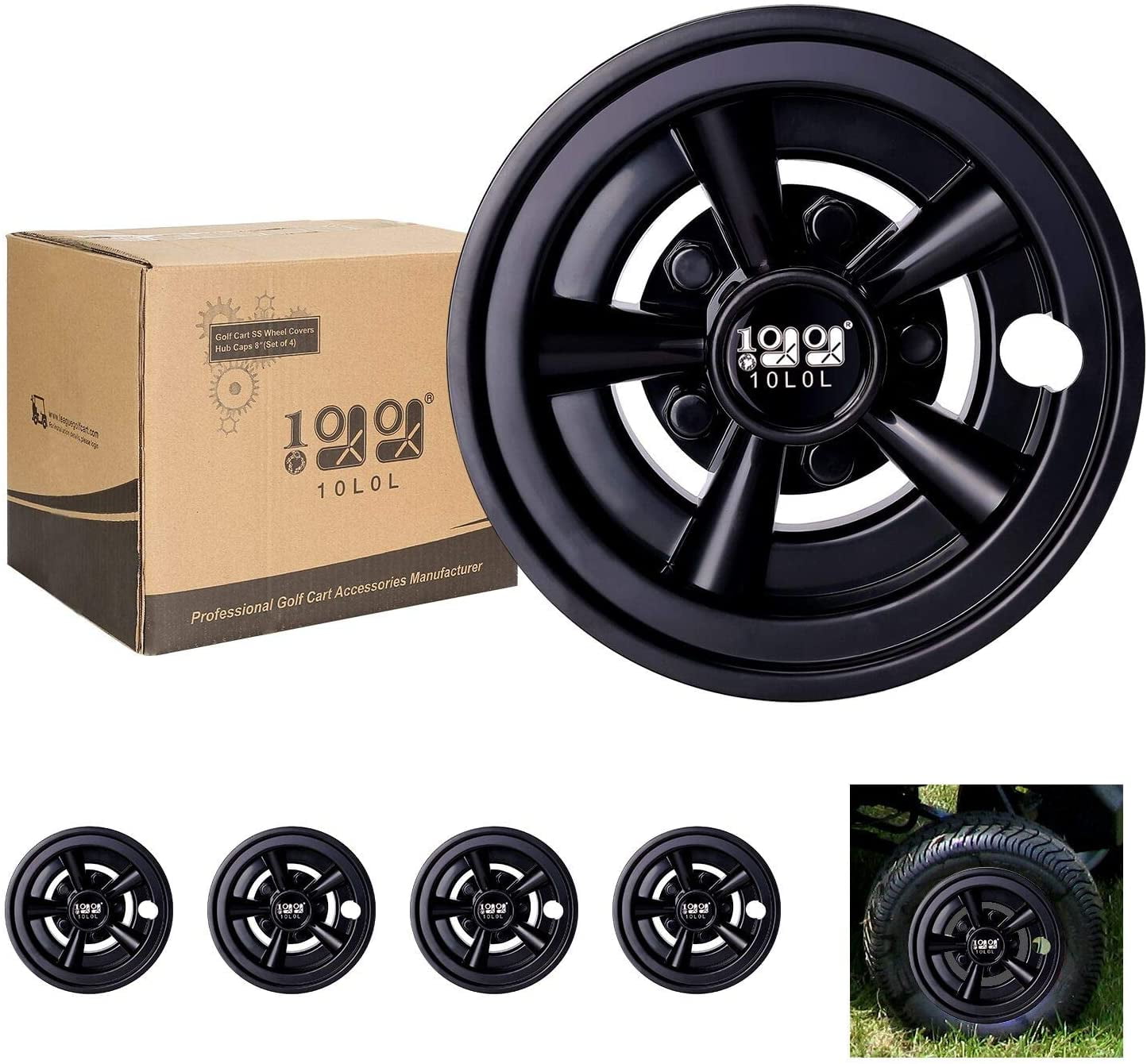 Walmart golf sales cart hub caps