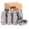 thumbnail image 1 of 10L0L Golf Cart Wheel Lug Nuts for EZGO Club Car Parts Accessories, 1/2"-20 Size, 16 Pack, Chrome, 1 of 9