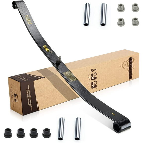 10L0L Heavy Duty Golf Cart Front Leaf Spring Kit for Club Car DS & Precedent, Replace OEM 1012030, 103628801