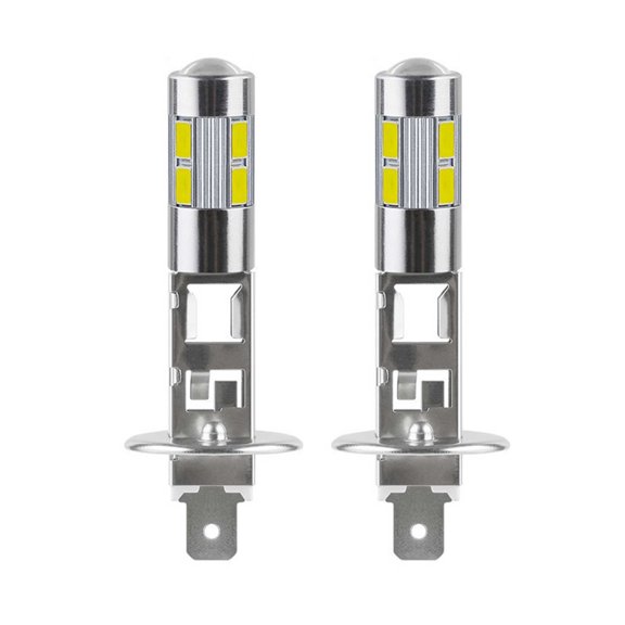 10LED H1 10SMD 5630 Car Highlight LED Bulbs High Power Driving Headlamp Auto Anti Fog Light 12V 2pcs