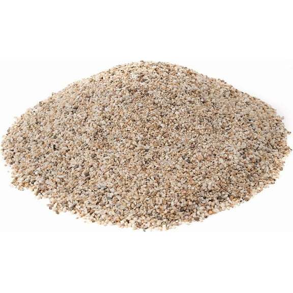 10Lb Silica Sand for Fire Pits and Fireplaces, Heat Proof Base Layer Decoration Under Gas Logs, Vermiculite, Lava Rock or Fire Glass for Indoor/Outdoor Decor, Gardening, Vase Filler