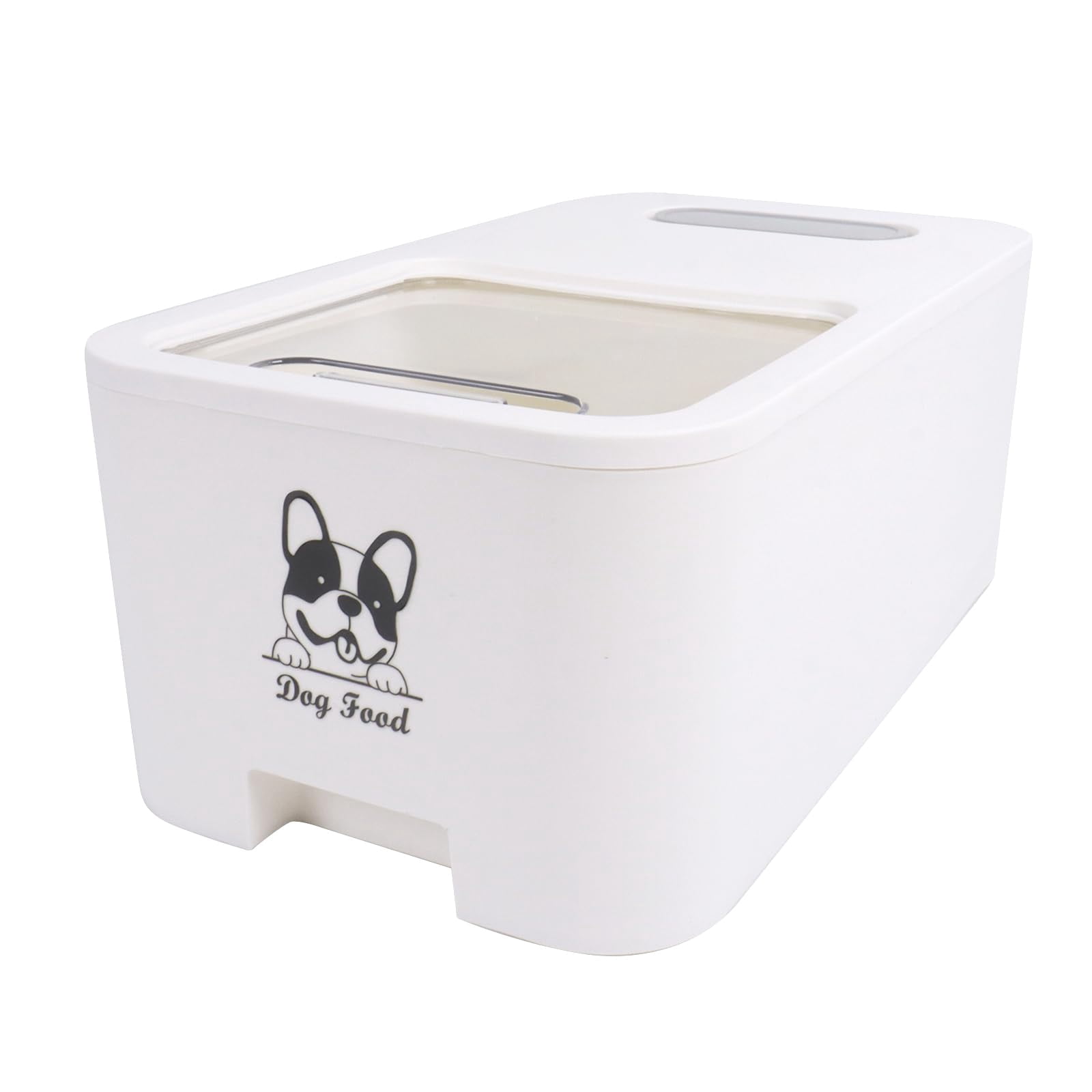 10Lbs Dog Food Storage Container,Pet Food Container With Rolling Wheels ...